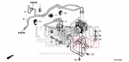 MODULATEUR ABS NC750SAK de 2019